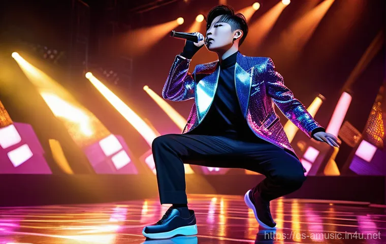 홍콩 Cantopop 부흥기 분석 - Prompt 1: Modern Cantopop Idol - Digital Stage Performance**